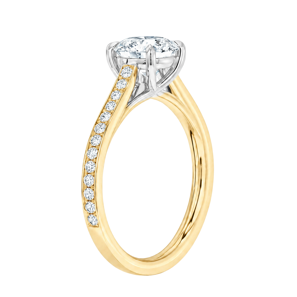 Basilica - Pear - Yellow/White Tone - Pavé