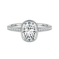 Bailey - Cushion - Platinum - Channel