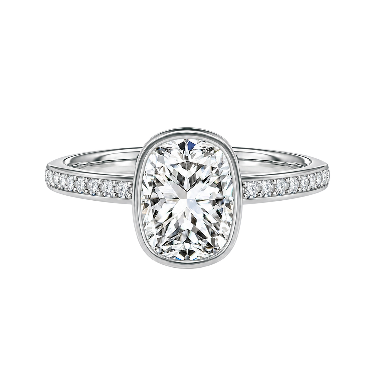 Bailey - Cushion - Platinum - Channel