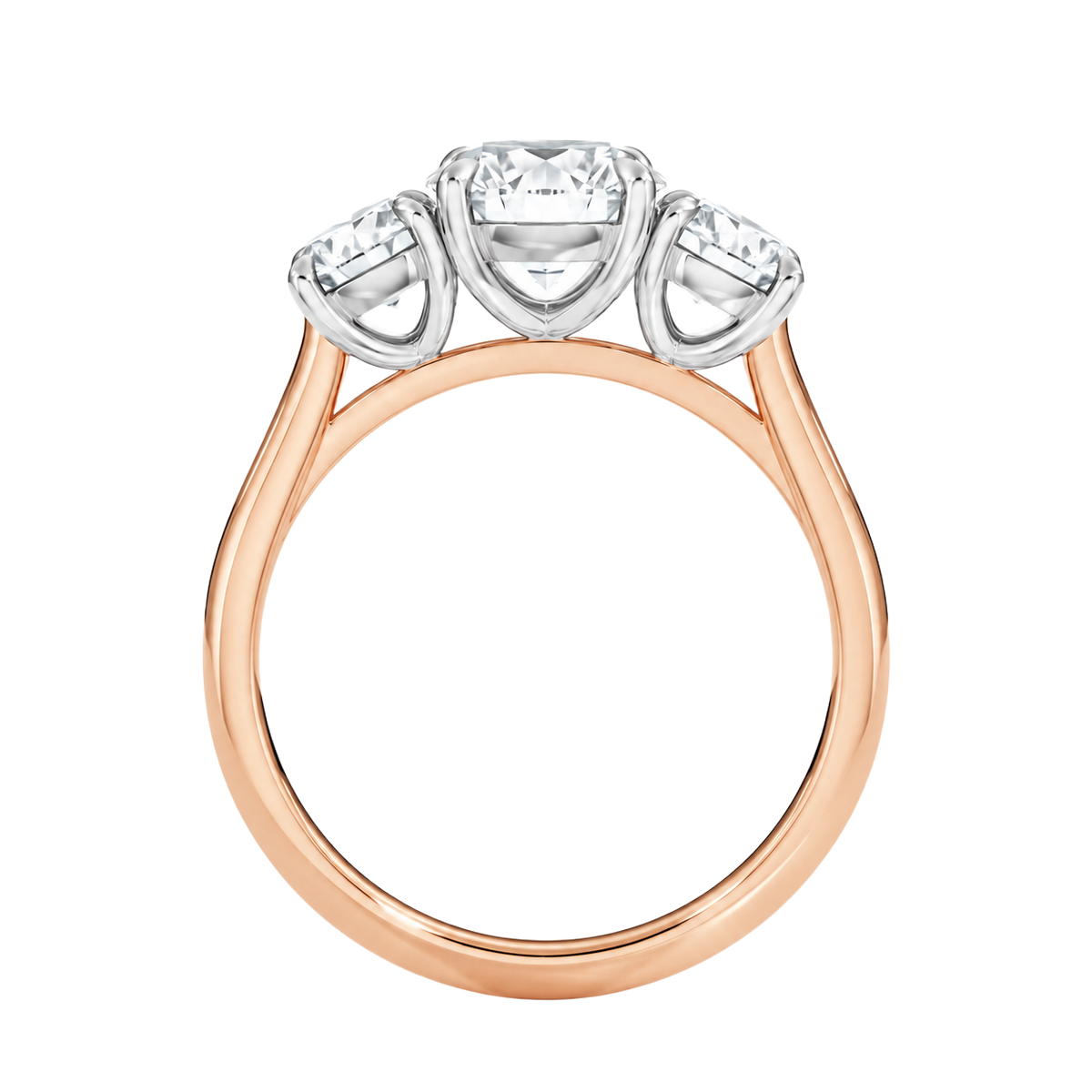 Elysium - Emerald - Rose/White Tone - Plain