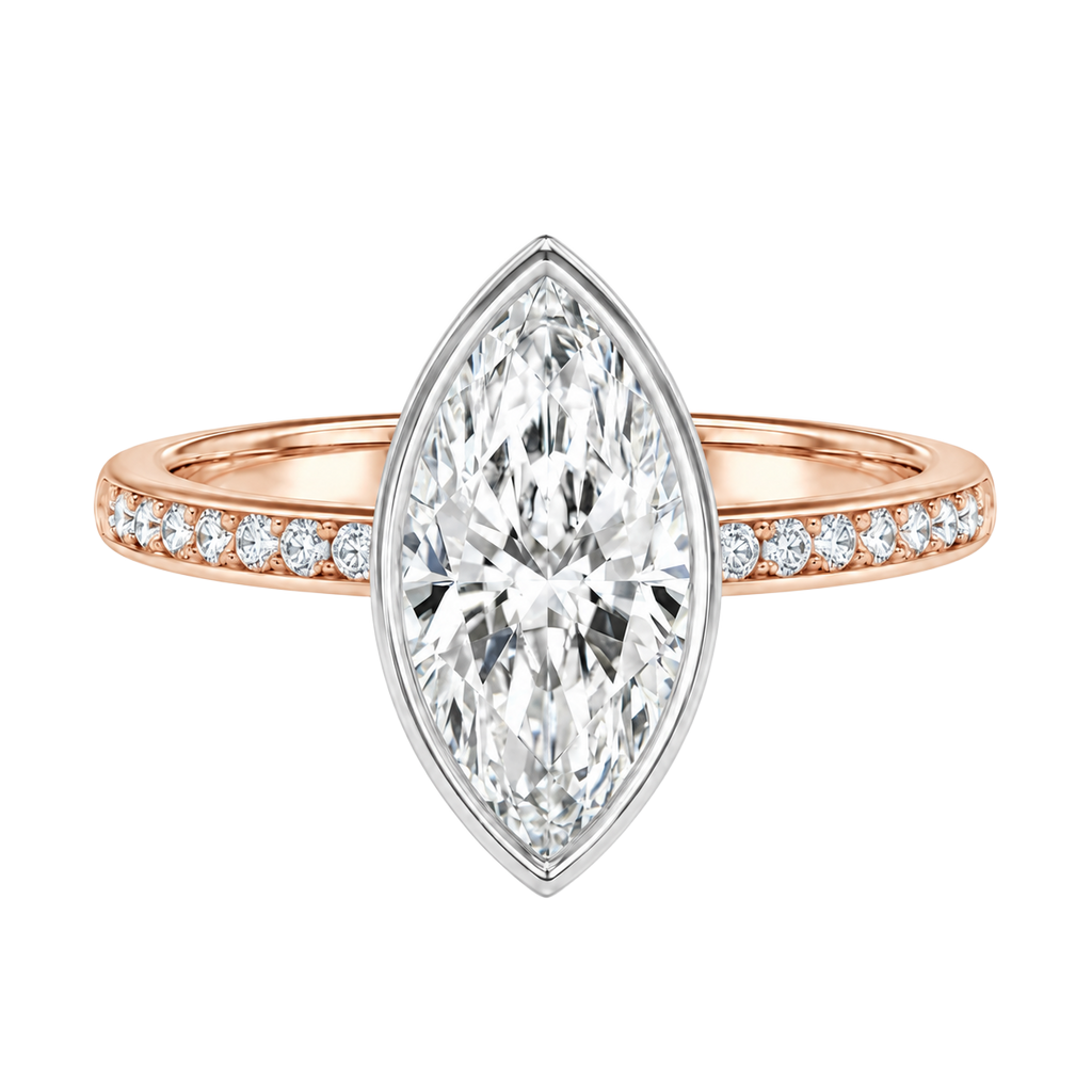 Bailey - Marquise - Rose/White Tone - Channel