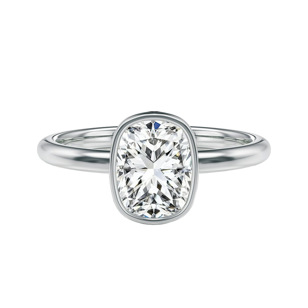 Bailey - Cushion - Platinum - Plain