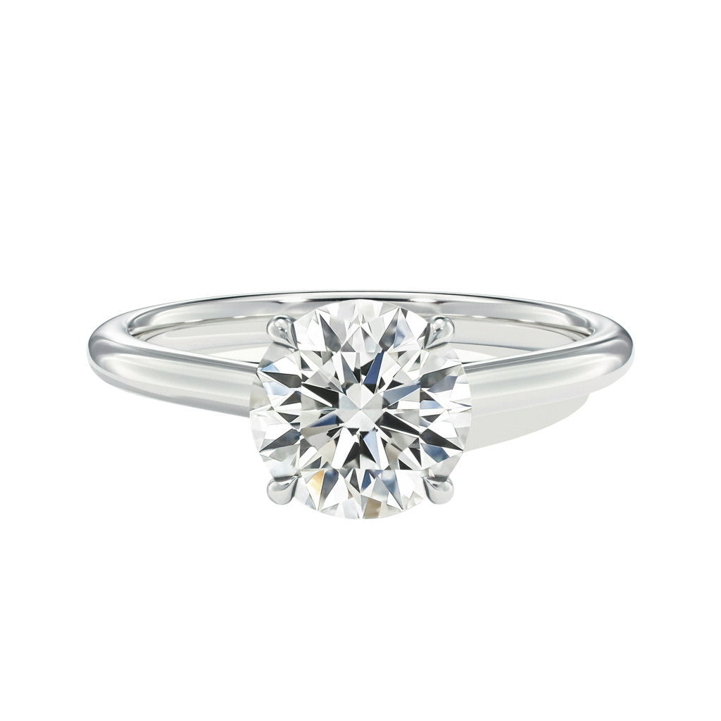Basilica - Round - Platinum - Plain