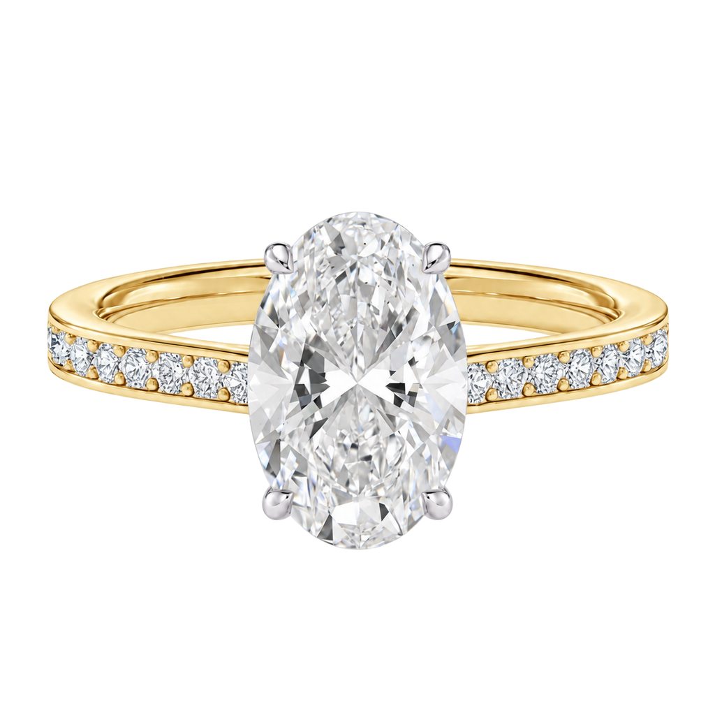 Talia - Oval - Yellow/White Tone - Channel