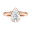 Bailey - Pear - Rose Gold - Plain