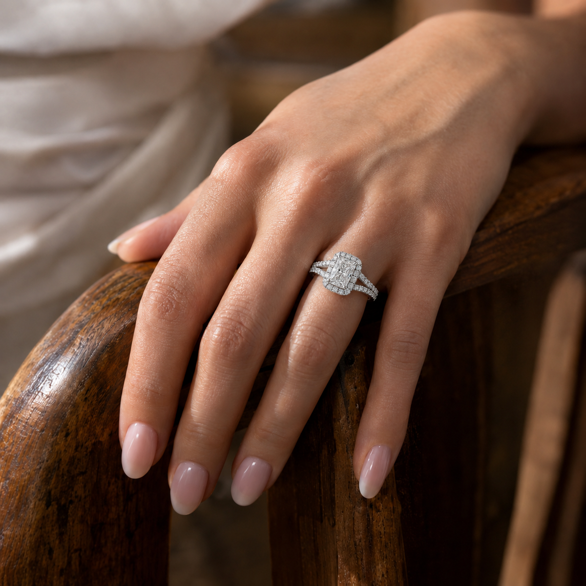 Braid - Radiant - Platinum - Pavé