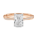 Wreath - Radiant - Rose/White Tone - Pavé
