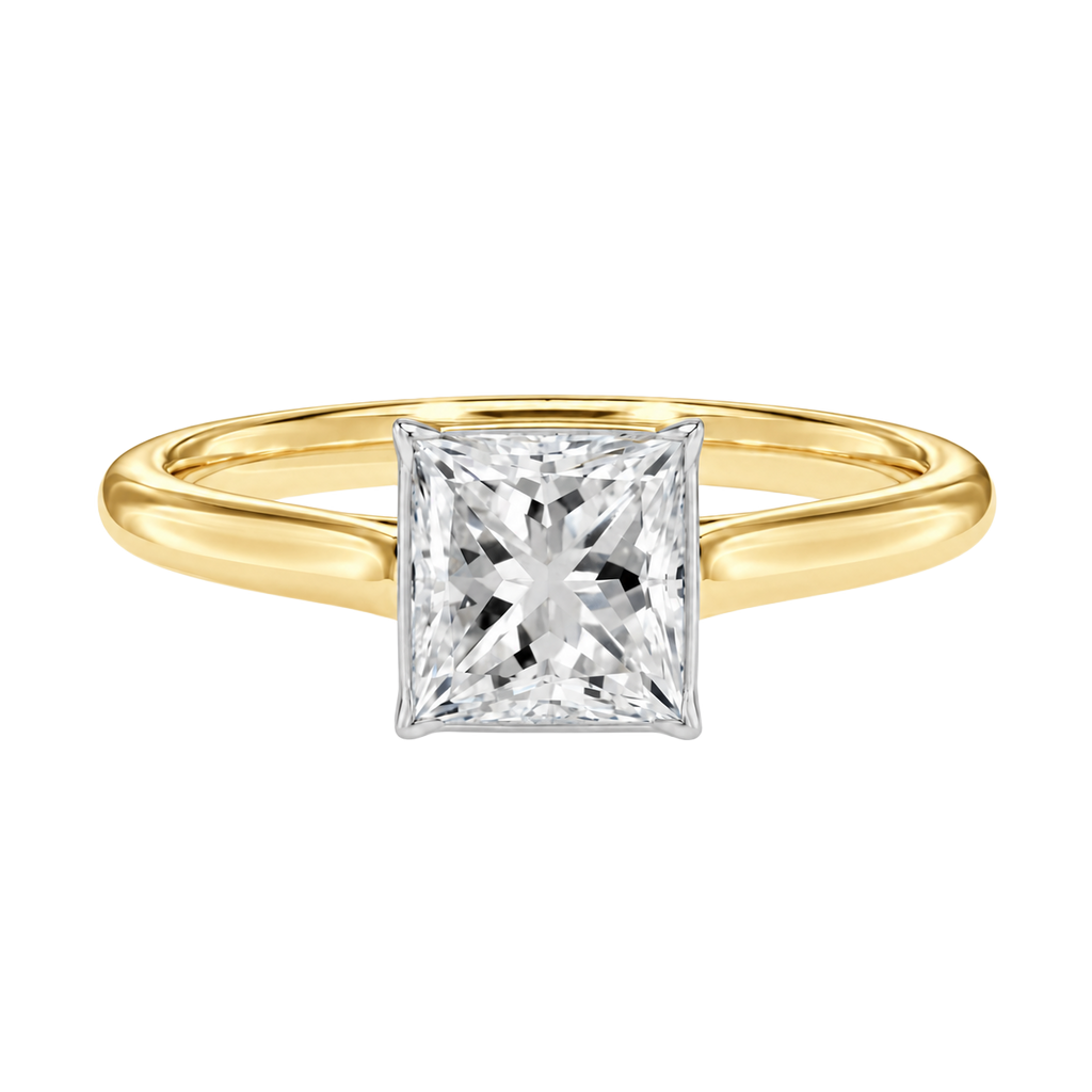Solenne - Princess - Yellow/White Tone - Plain