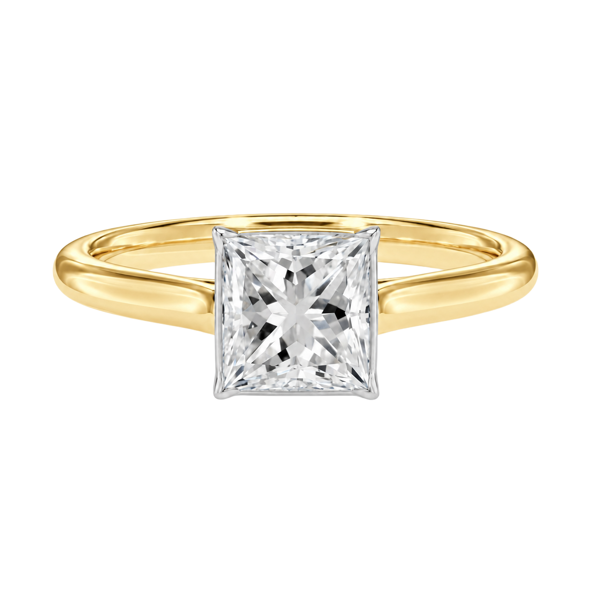 Solenne - Princess - Yellow/White Tone - Plain