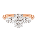 Halcyon - Oval - Rose/White Tone - Channel