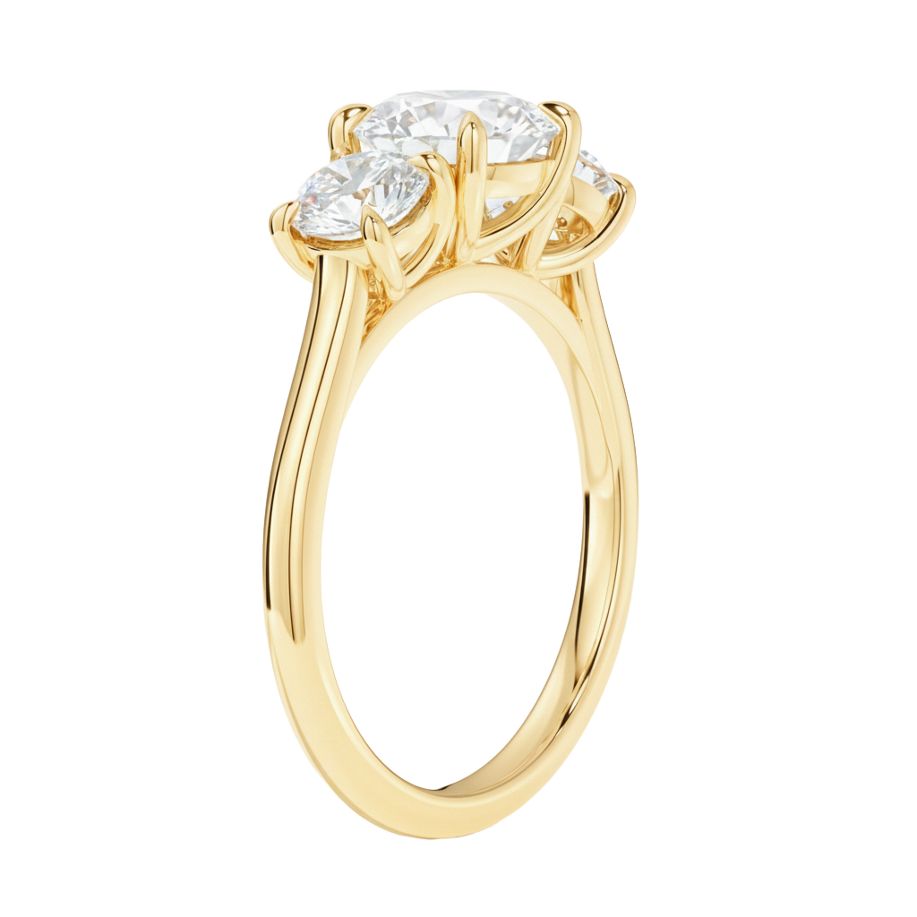 Elysium - Oval - Yellow Gold - Plain