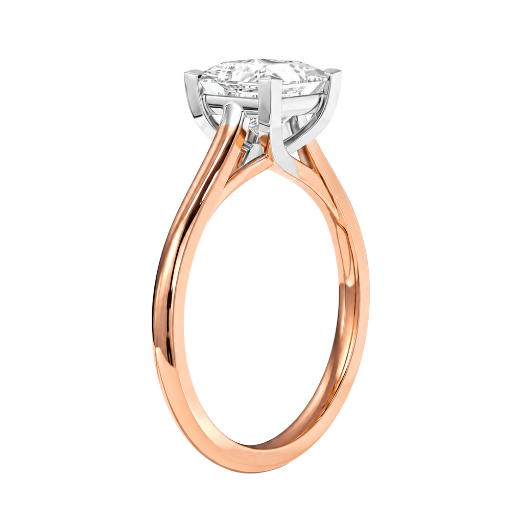 Basilica - Princess - Rose/White Tone - Plain