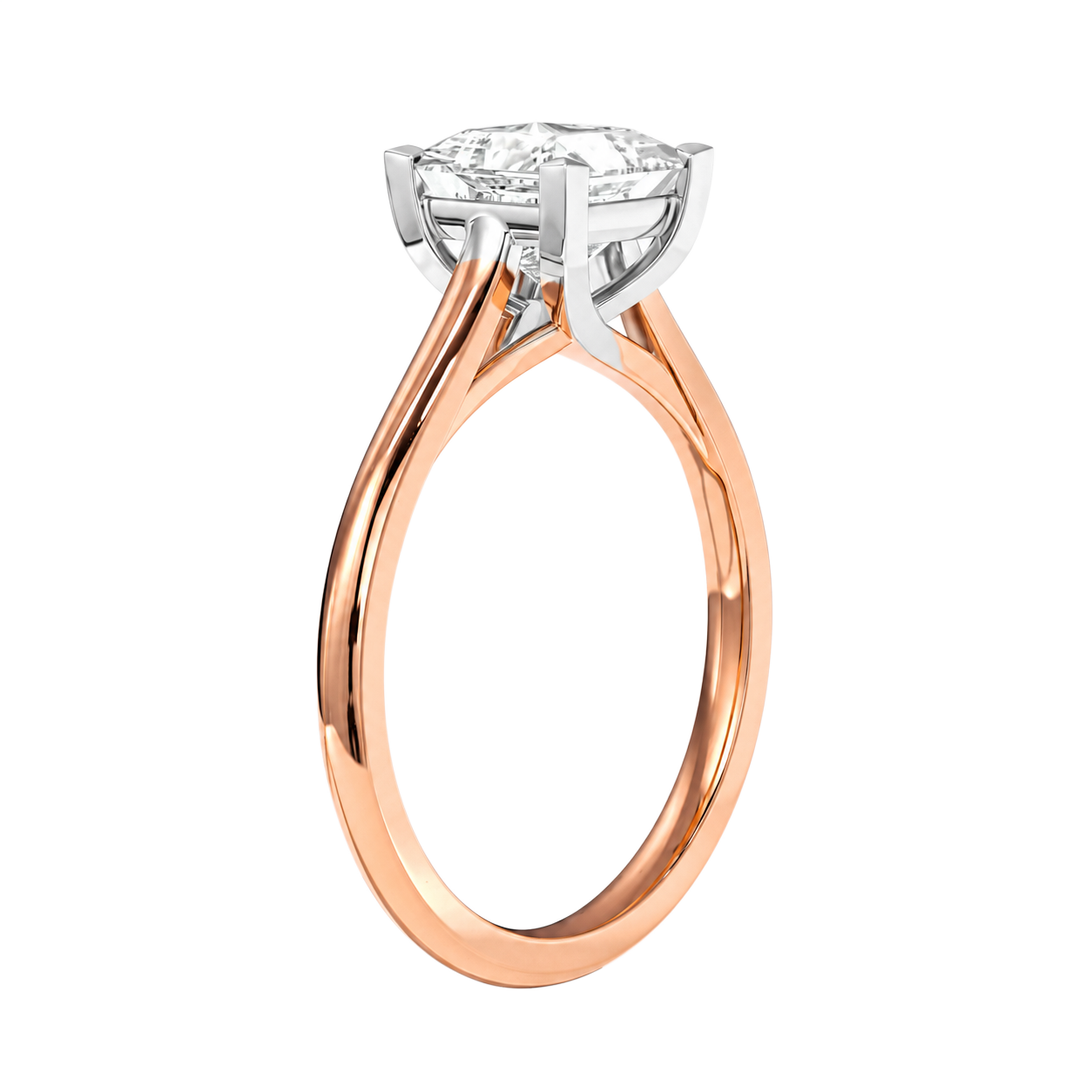 Basilica - Princess - Rose/White Tone - Plain