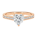 Basilica - Heart - Rose Gold - Channel