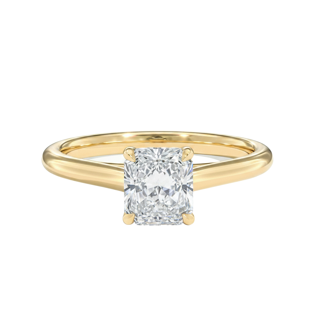 Basilica - Radiant - Yellow Gold - Plain