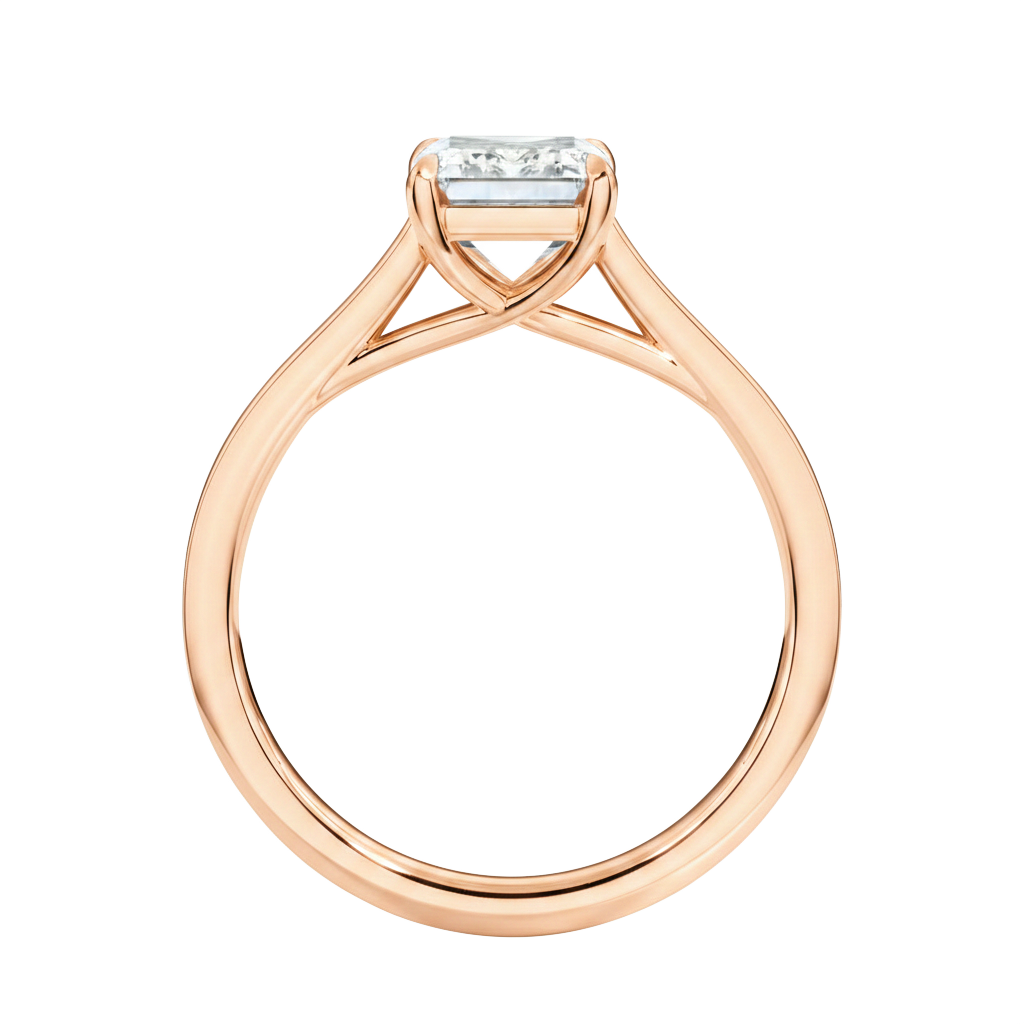 Basilica - Emerald - Rose Gold - Channel