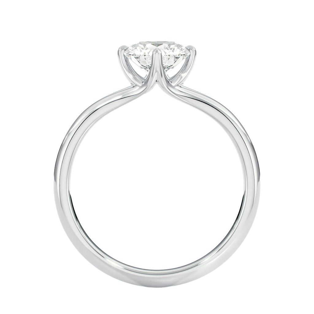 Lumiere - Round - Platinum - Plain