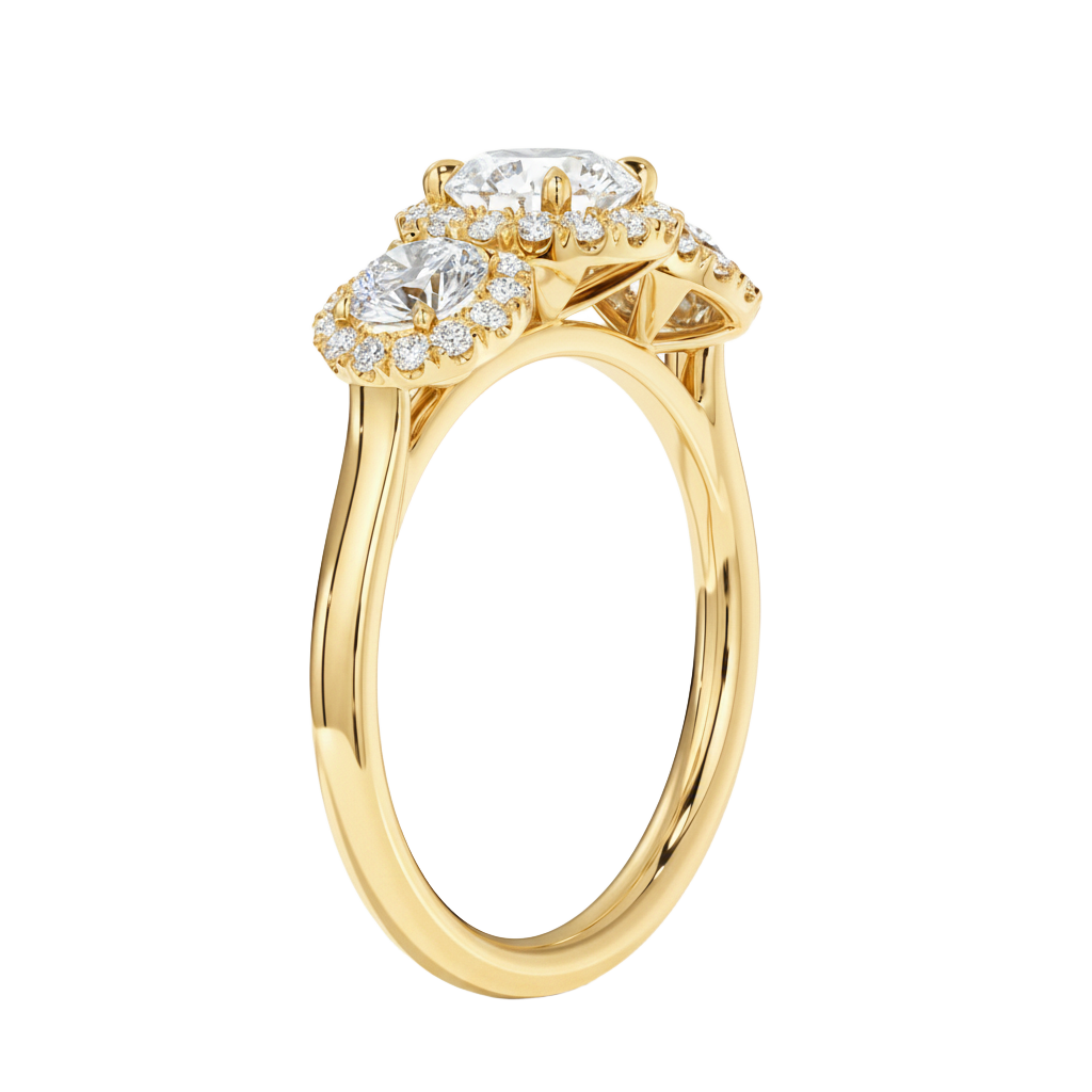 Winslow - Round - Yellow Gold - Plain