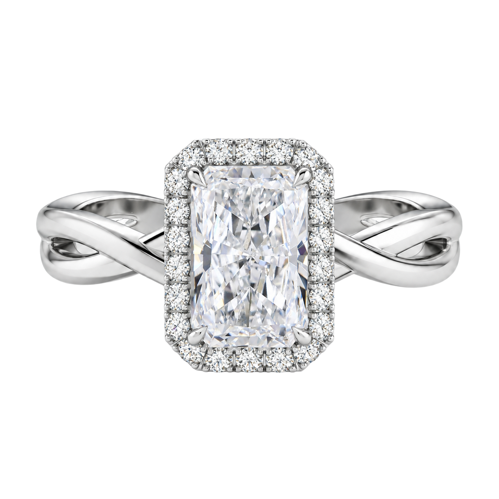Braid - Radiant - White Gold - Plain