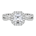 Braid - Asscher - Platinum - Channel