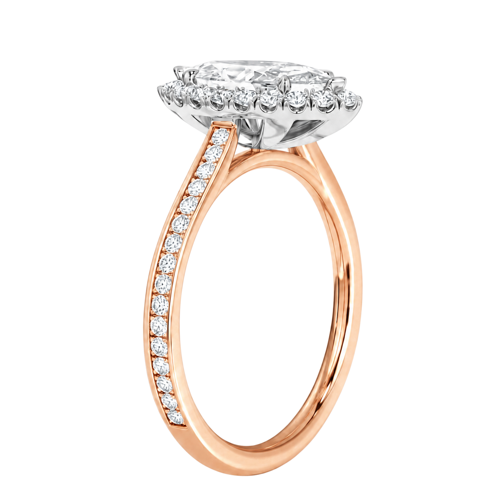 Cordelia - Marquise - Rose / White Tone - Channel