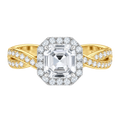 Braid - Asscher - Yellow/White Tone - Channel