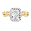 Braid - Radiant - Yellow/White Tone - Pavé