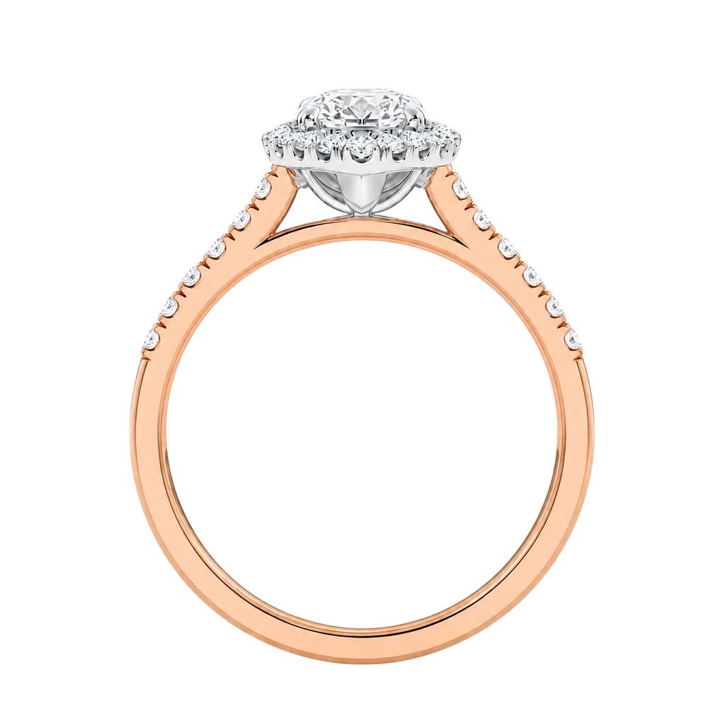 Cordelia - Emerald - Rose / White Tone - Channel