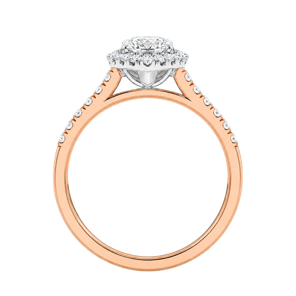 Cordelia - Emerald - Rose / White Tone - Channel