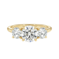 Elysium - Round - Yellow Gold - Plain