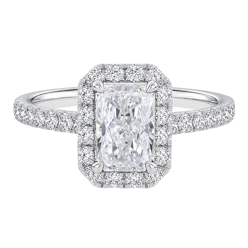 Cordelia - Radiant - Platinum - Pavé