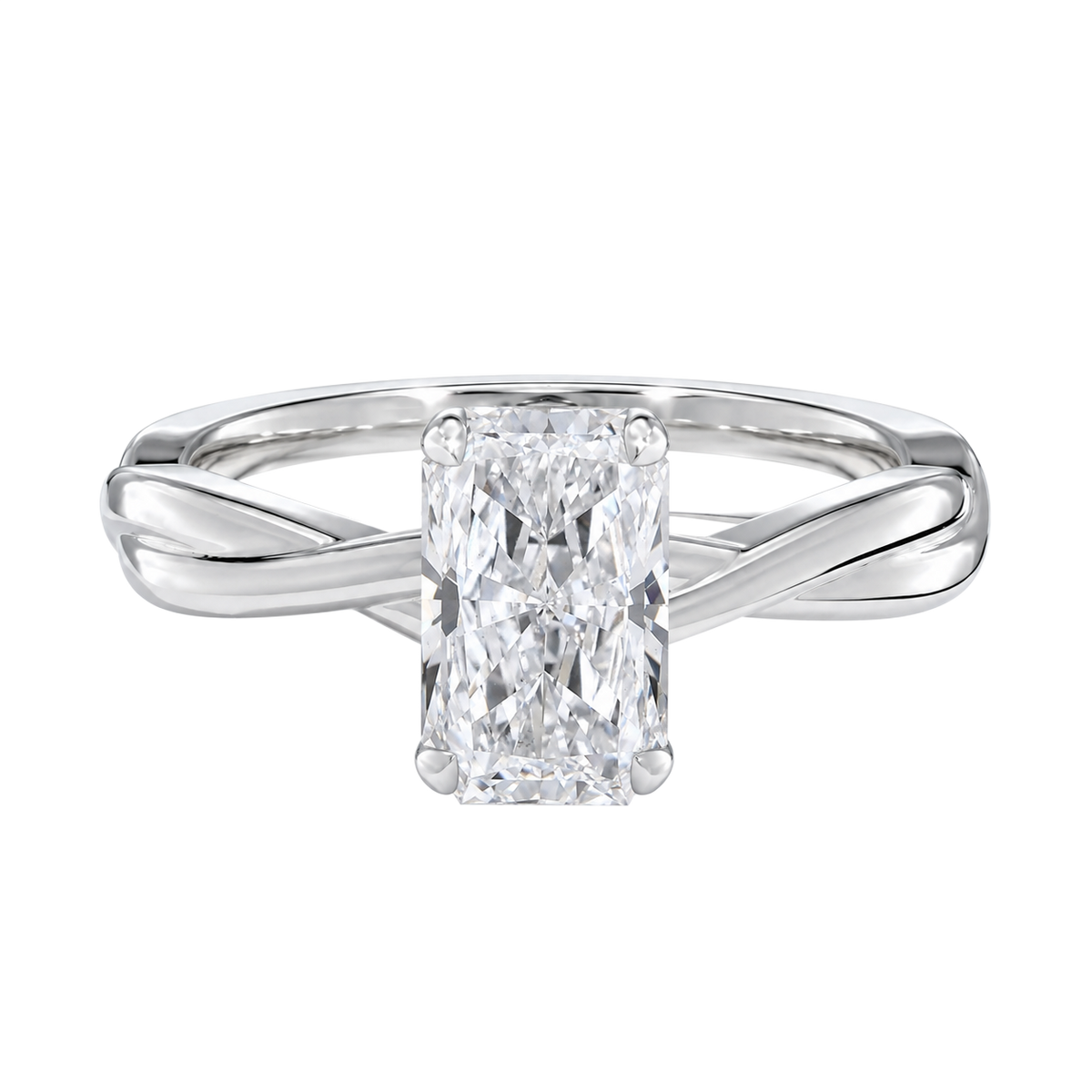 Wreath - Radiant - Platinum - Plain