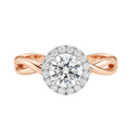 Braid - Round - Rose/White Tone - Plain