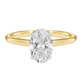 Talia - Oval - Yellow/White Tone - Plain
