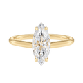 Talia - Marquise - Yellow Gold - Plain