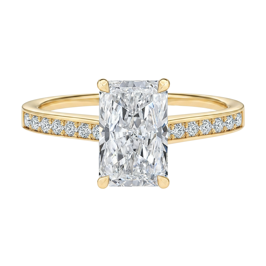 Basilica - Radiant - Yellow Gold - Channel