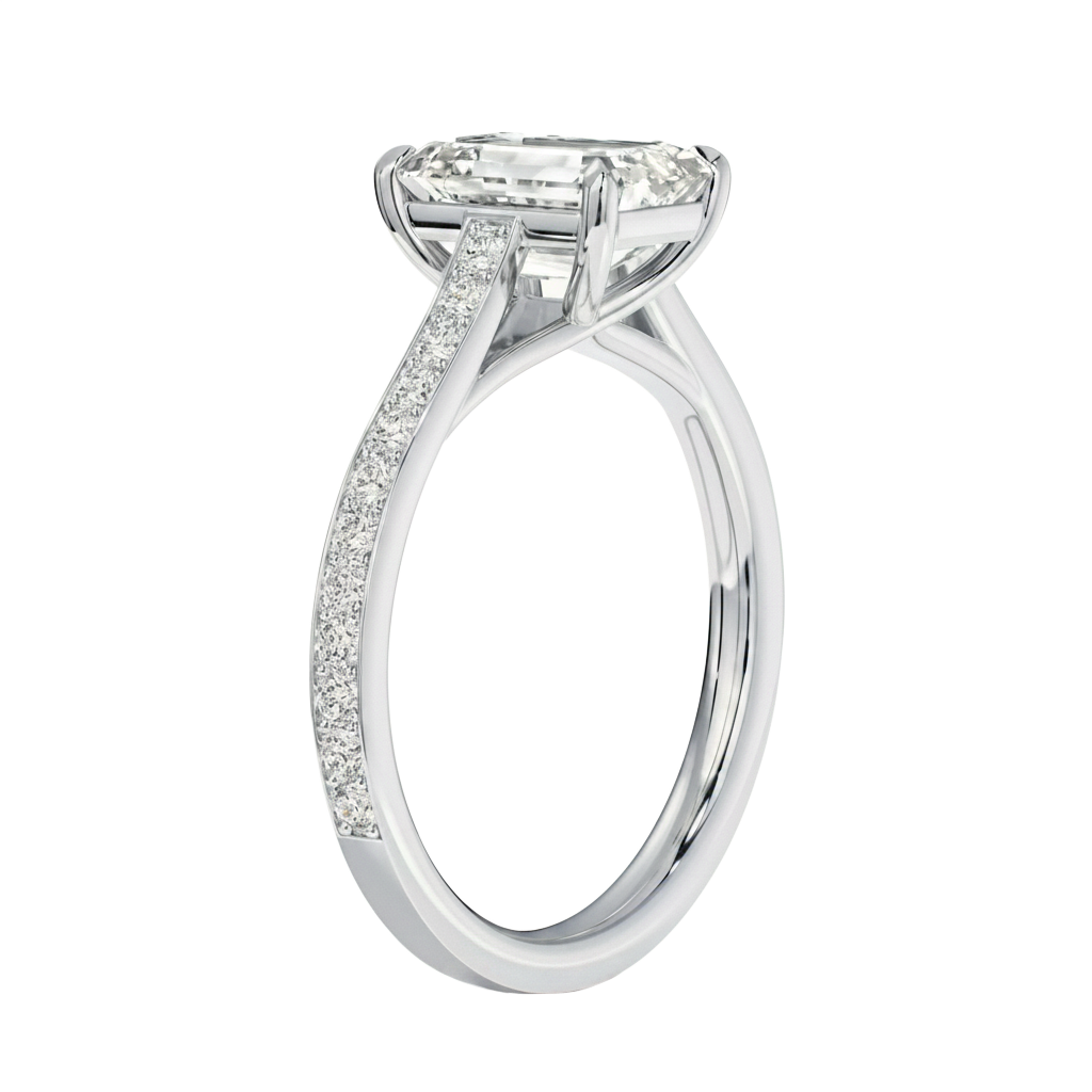 Basilica - Emerald - Platinum - Pavé