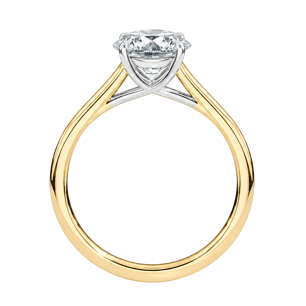 Basilica - Marquise - Yellow/White Tone - Plain