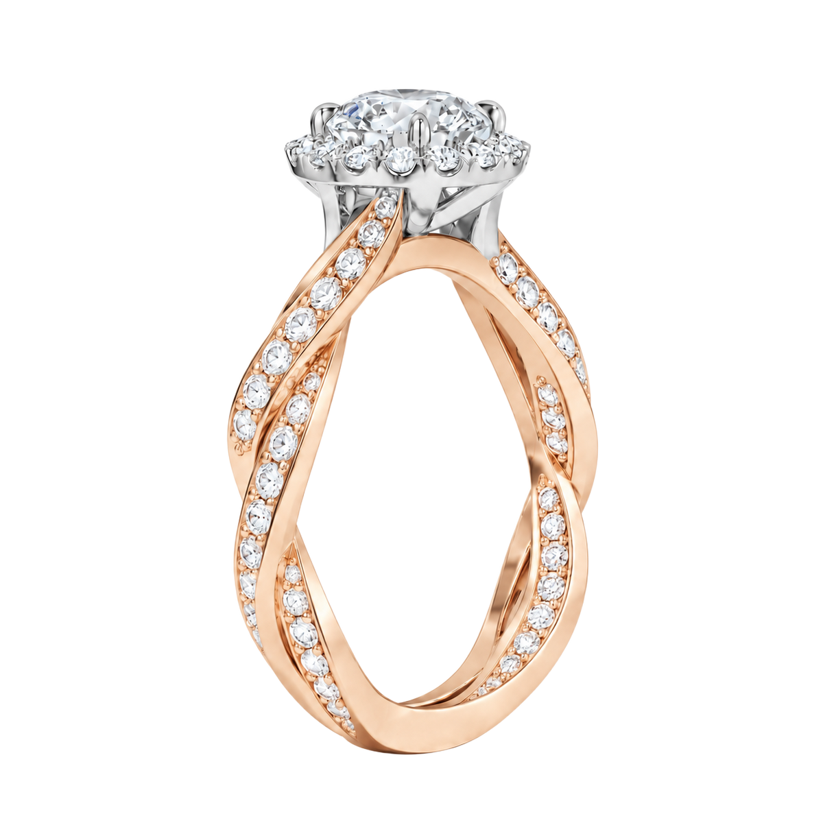 Braid - Princess - Rose/White Tone - Channel