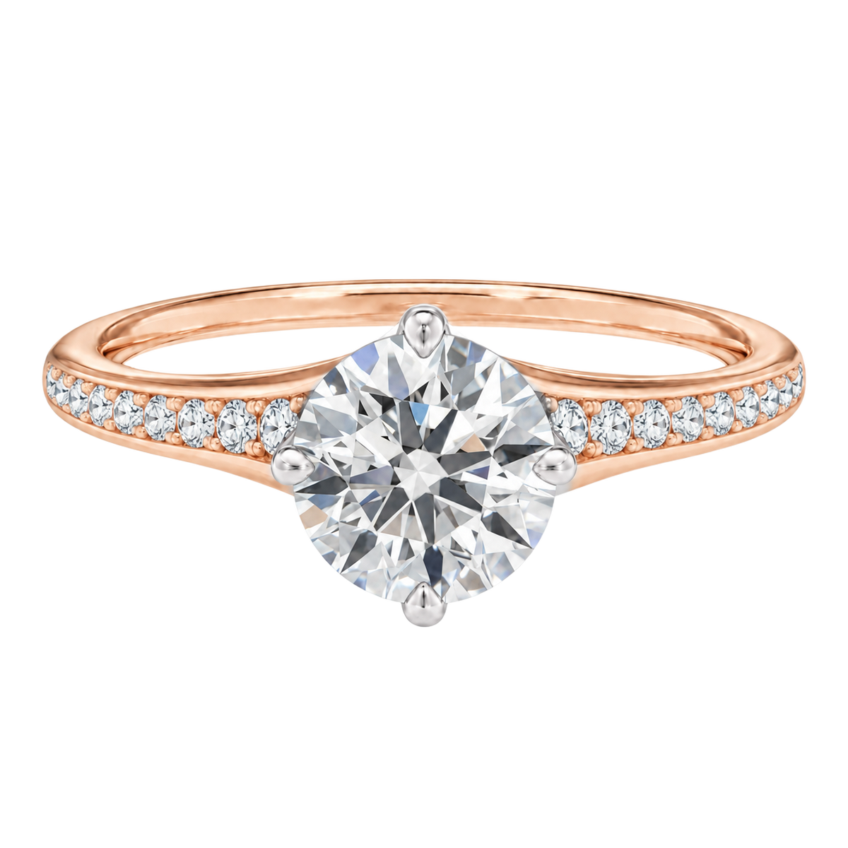 Lumiere - Round - Rose/White Tone - Channel