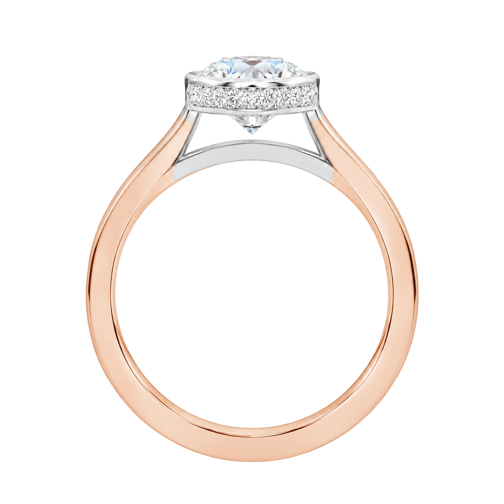 Solenne - Cushion - Rose/White Tone - Channel