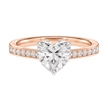 Talia - Heart - Rose/White Tone - Channel