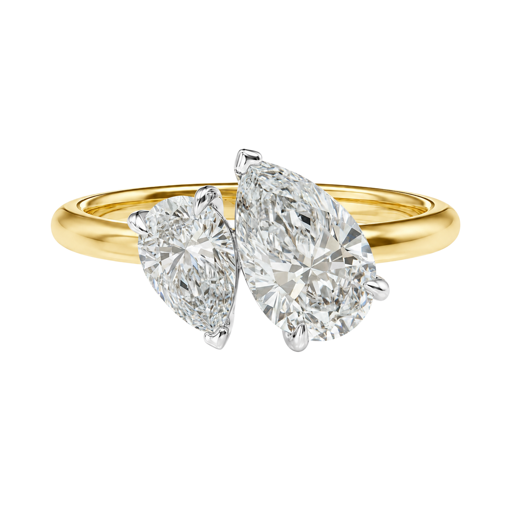 Duo - Pear - Yellow/White Tone - Plain