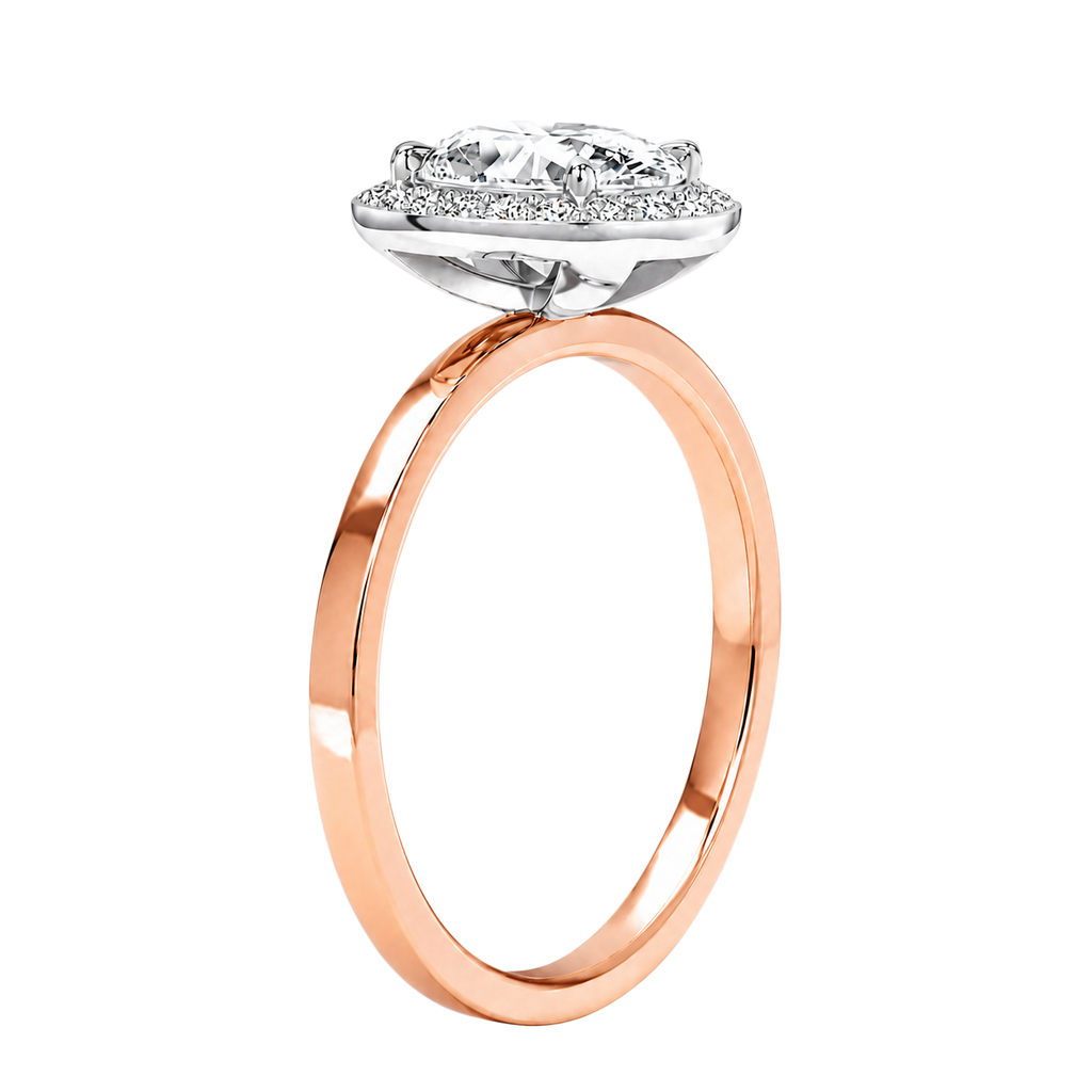 Deneuve - Pear - Rose/White Tone - Plain