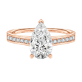 Basilica - Pear - Rose Gold - Channel
