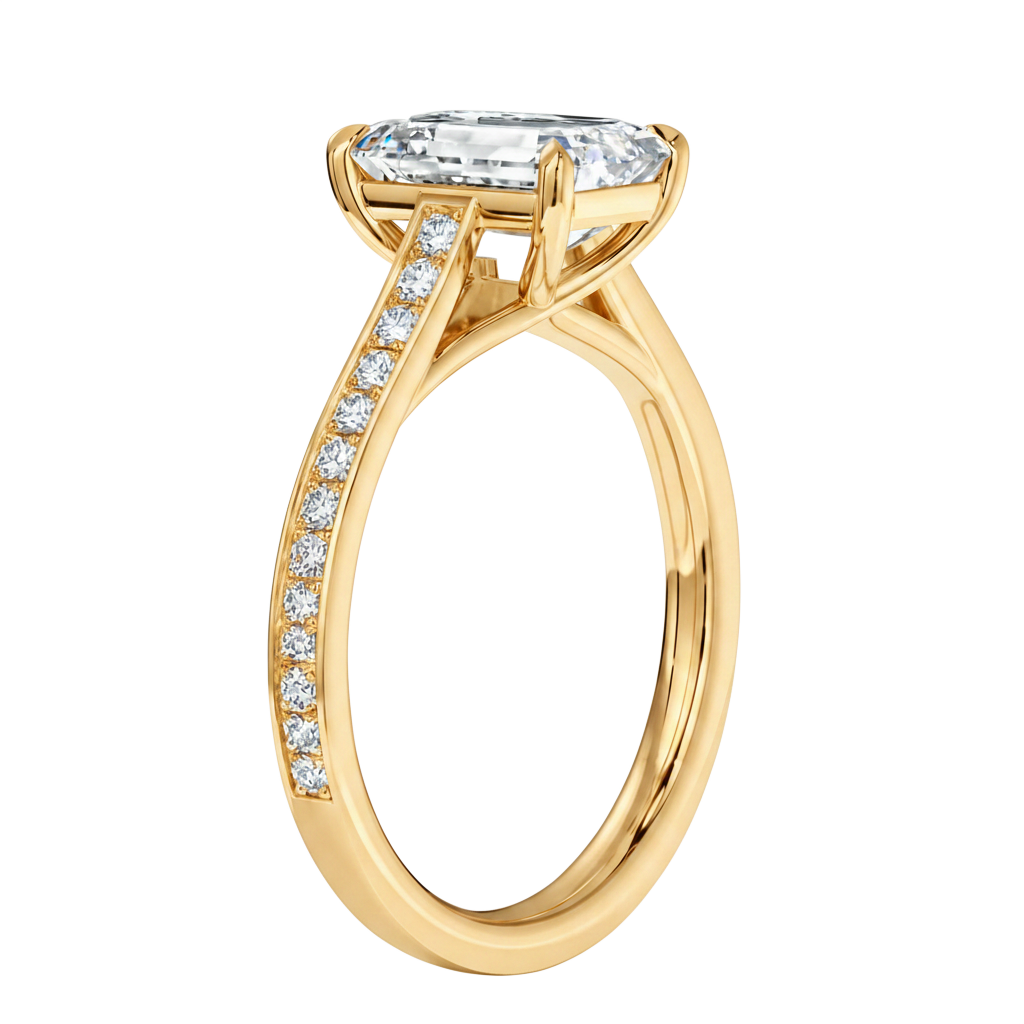 Basilica - Radiant - Yellow Gold - Channel