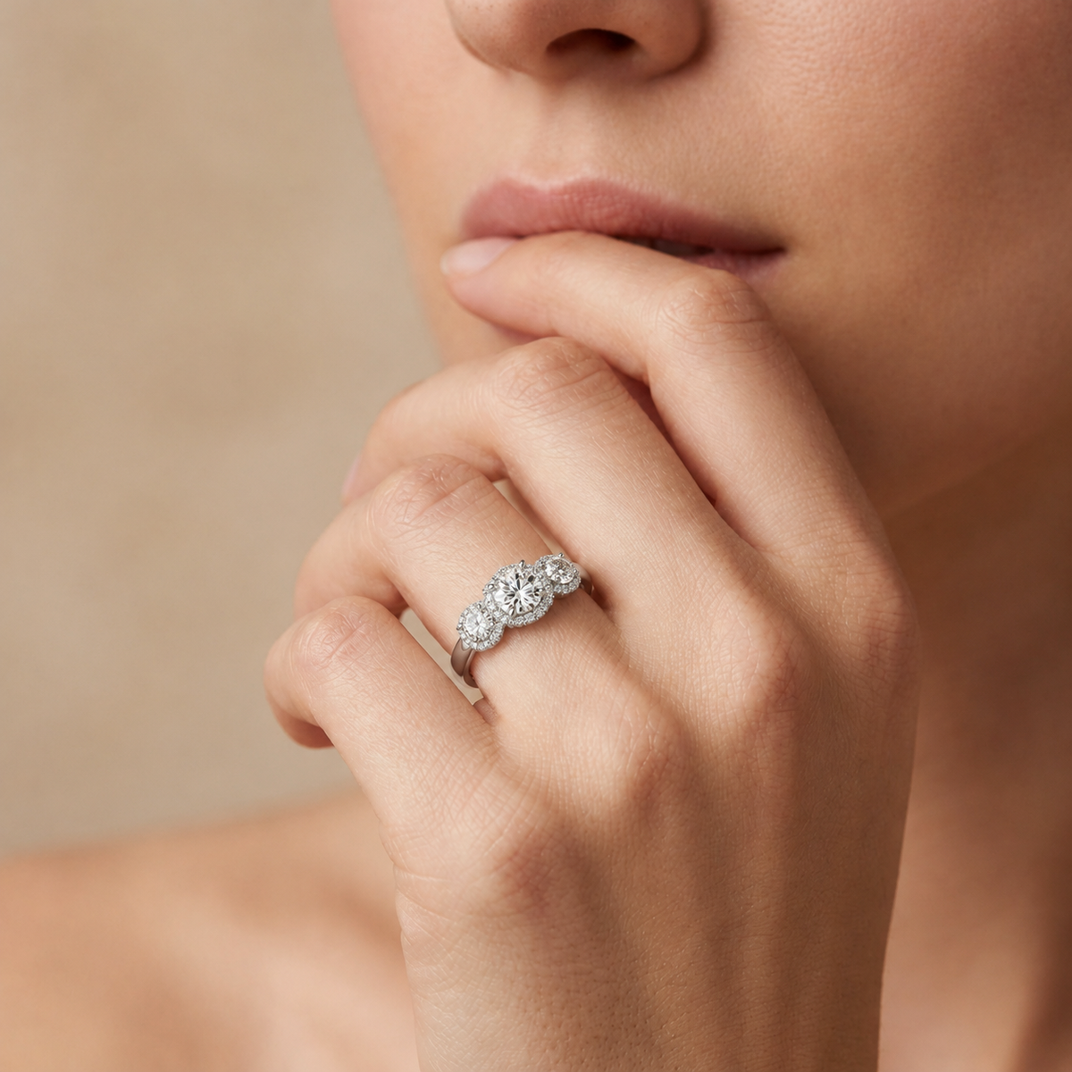 Winslow - Round - White Gold - Plain