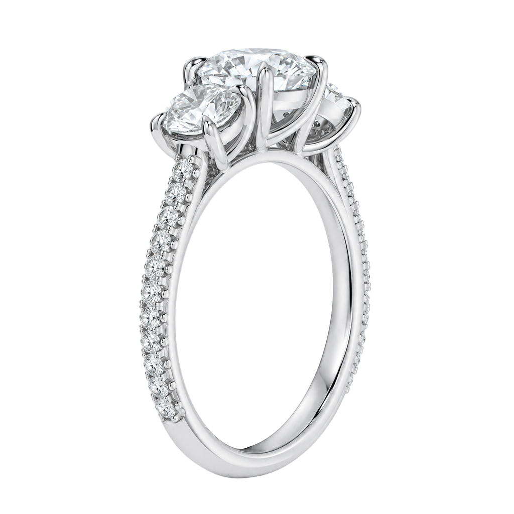 Elysium - Emerald - Platinum - Pavé