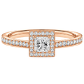 Deneuve - Princess - Rose Gold - Channel