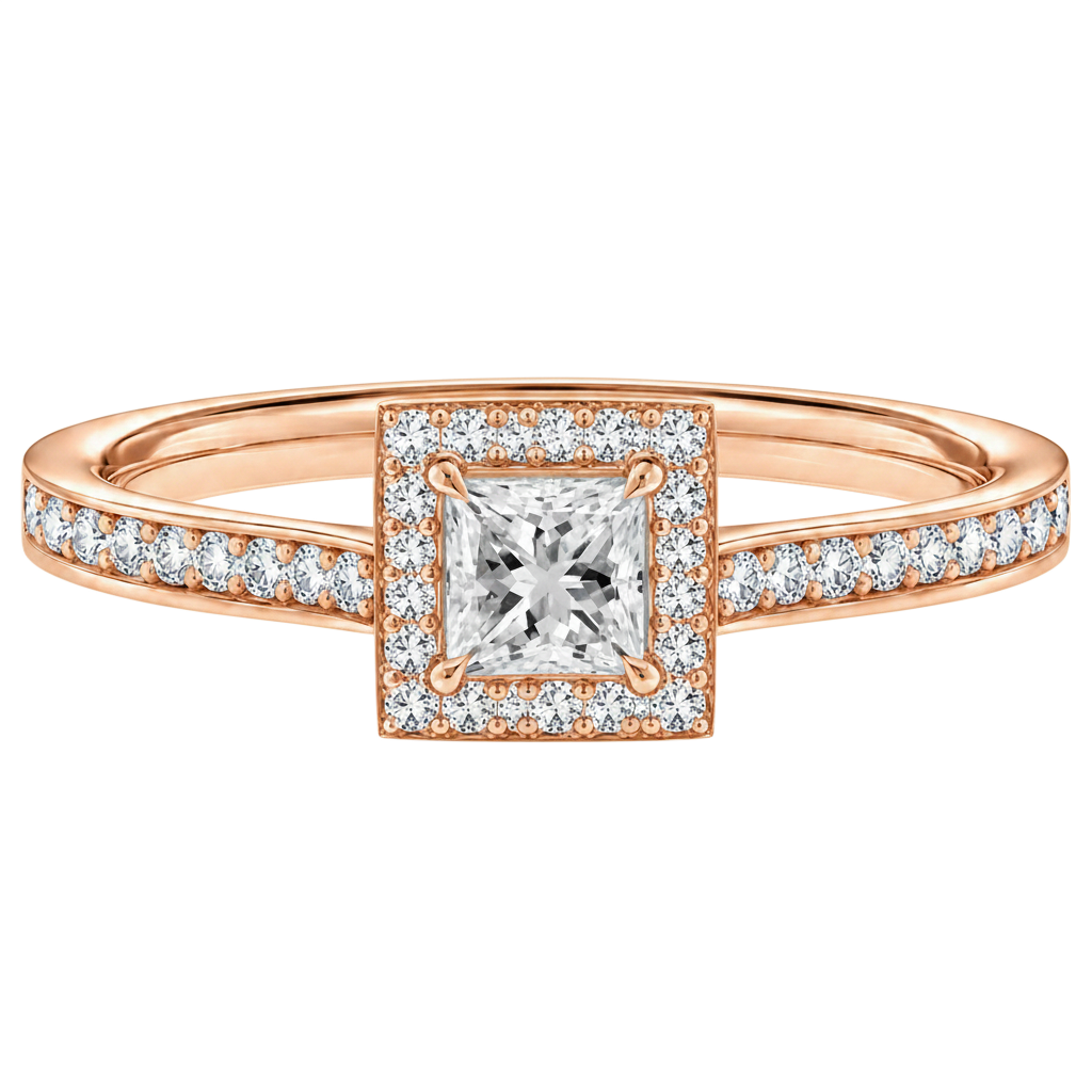 Deneuve - Princess - Rose Gold - Channel